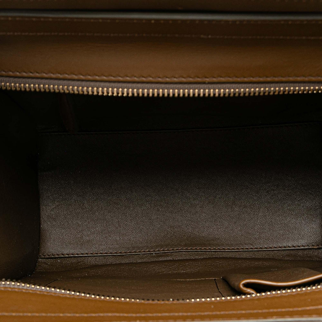Celine Micro Tricolor Luggage Tote (SHG-SCLYeT)
