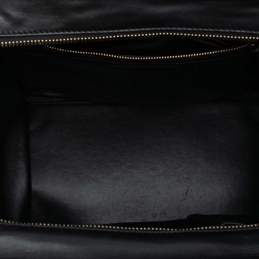 Celine Mini Bicolor Calfskin Luggage Tote