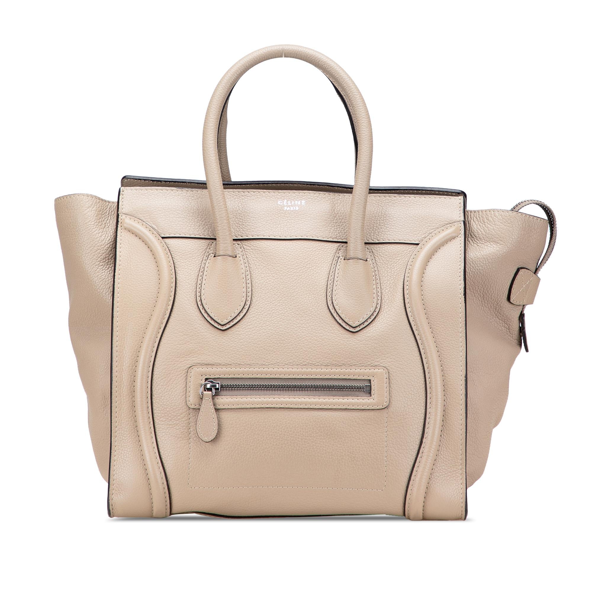 Celine Mini Calfskin Luggage Tote