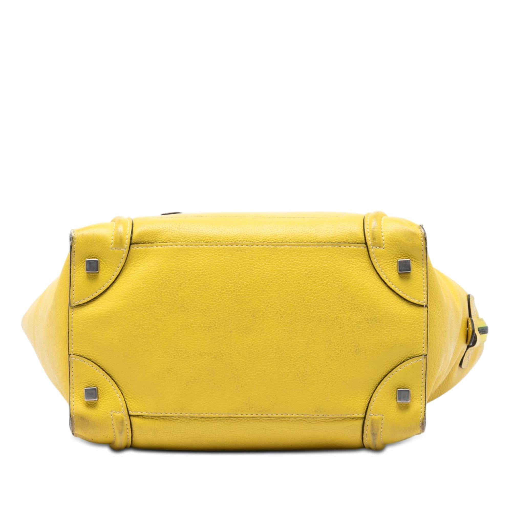 Celine Mini Calfskin Luggage Tote