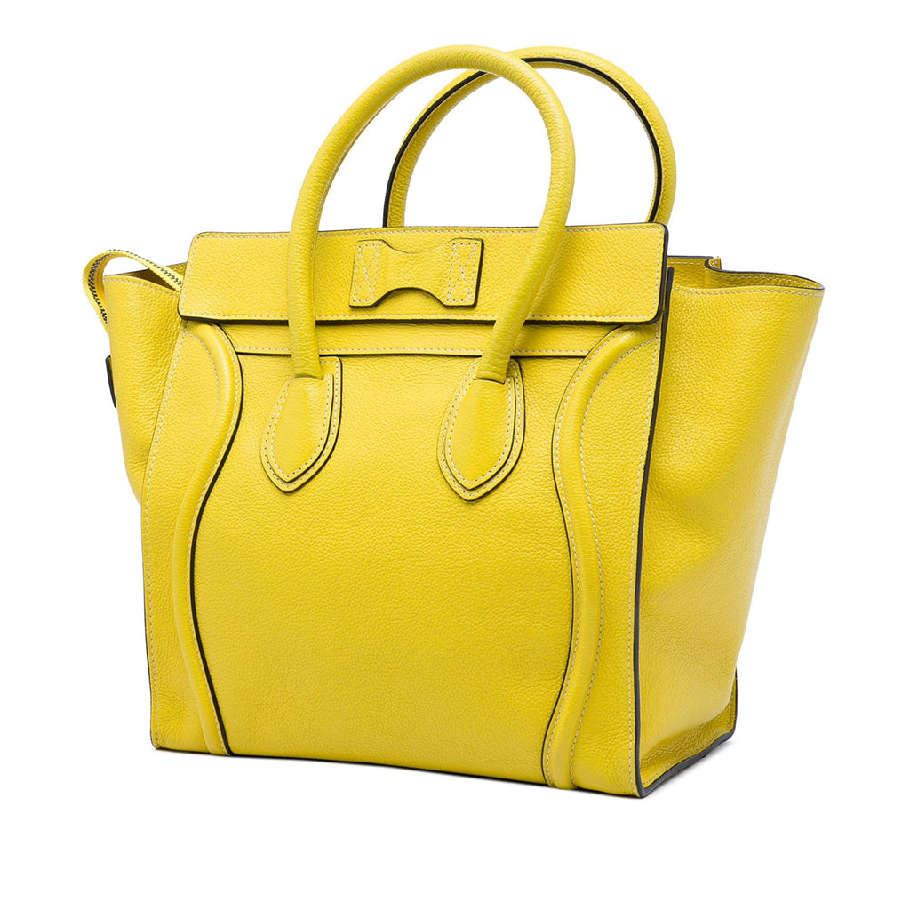 Celine Mini Calfskin Luggage Tote