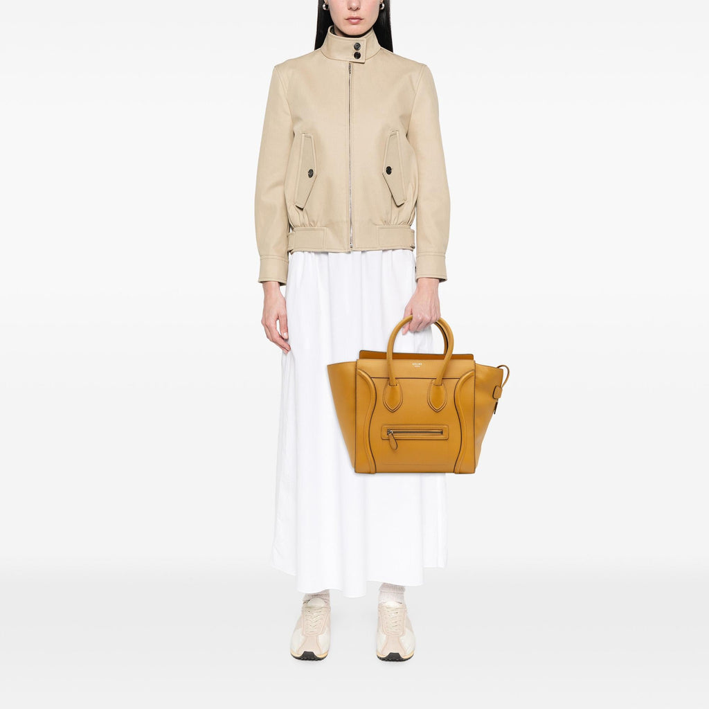 Celine Mini Drummed Calfskin Luggage Tote