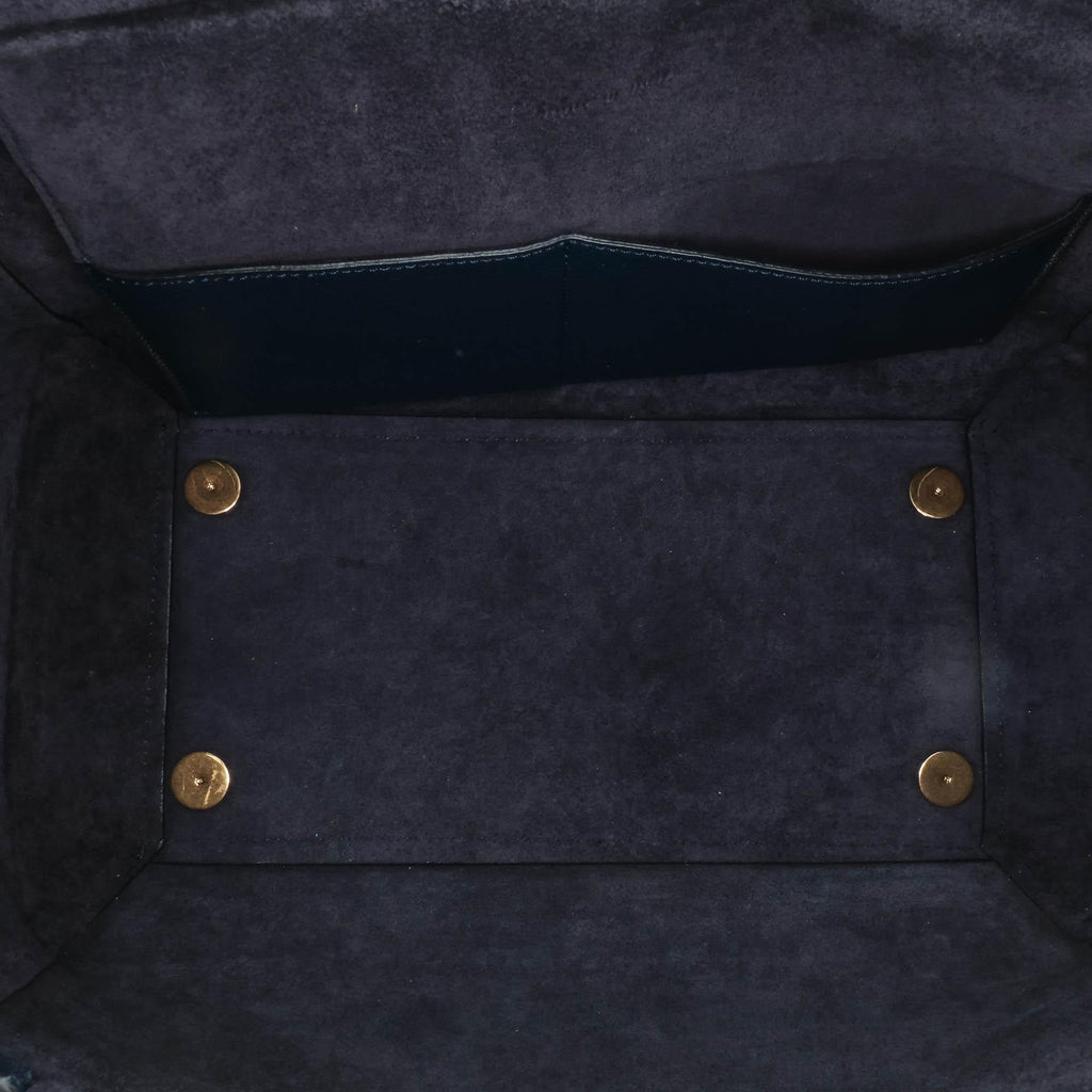 Celine Mini Grained Calfskin Belt Satchel