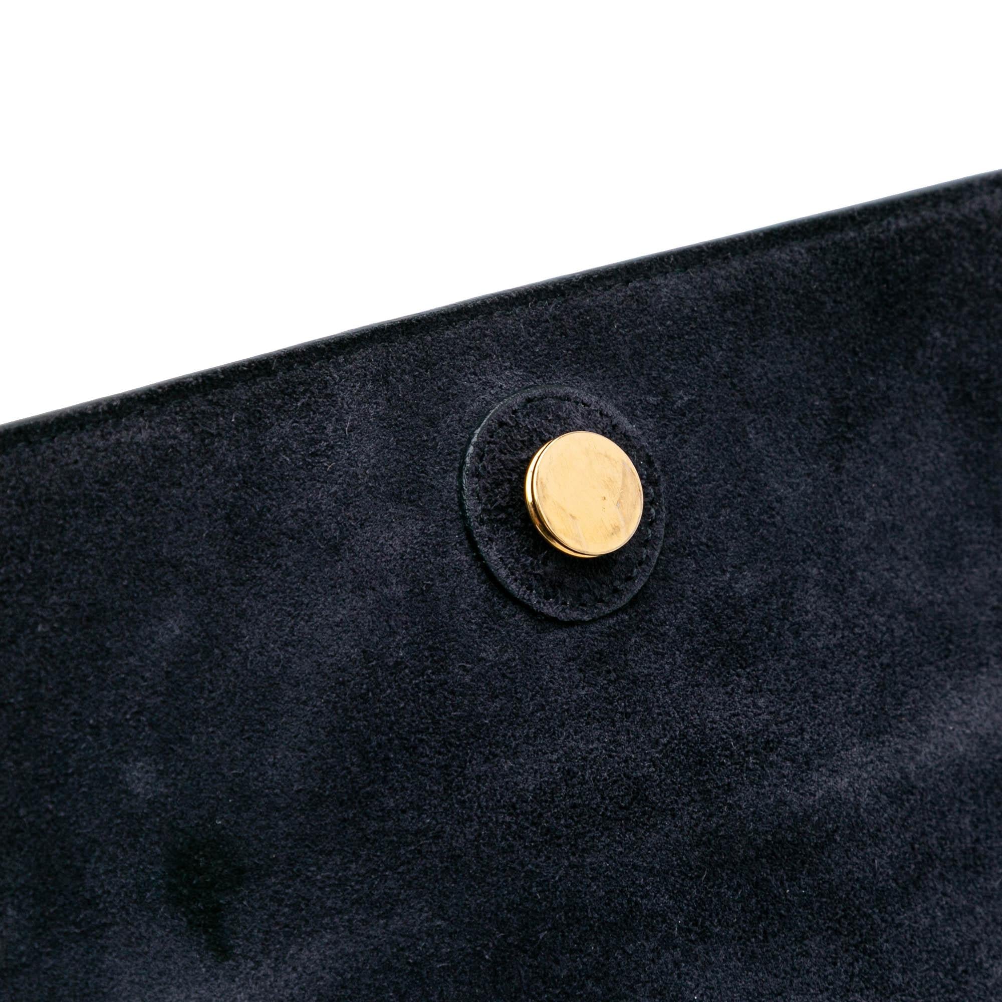 Celine Mini Grained Calfskin Belt Satchel