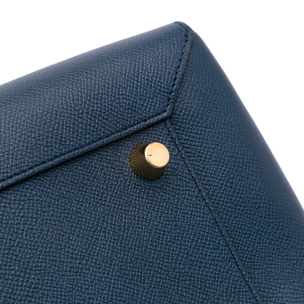 Celine Mini Grained Calfskin Belt Satchel