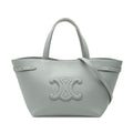 Celine Mini Grained Calfskin Cuir Triomphe Cabas Anais Tote