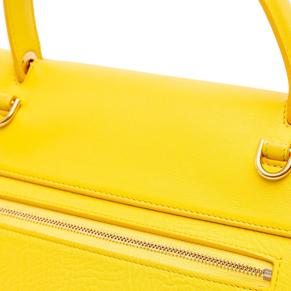 Celine Mini Leather Belt Bag Satchel