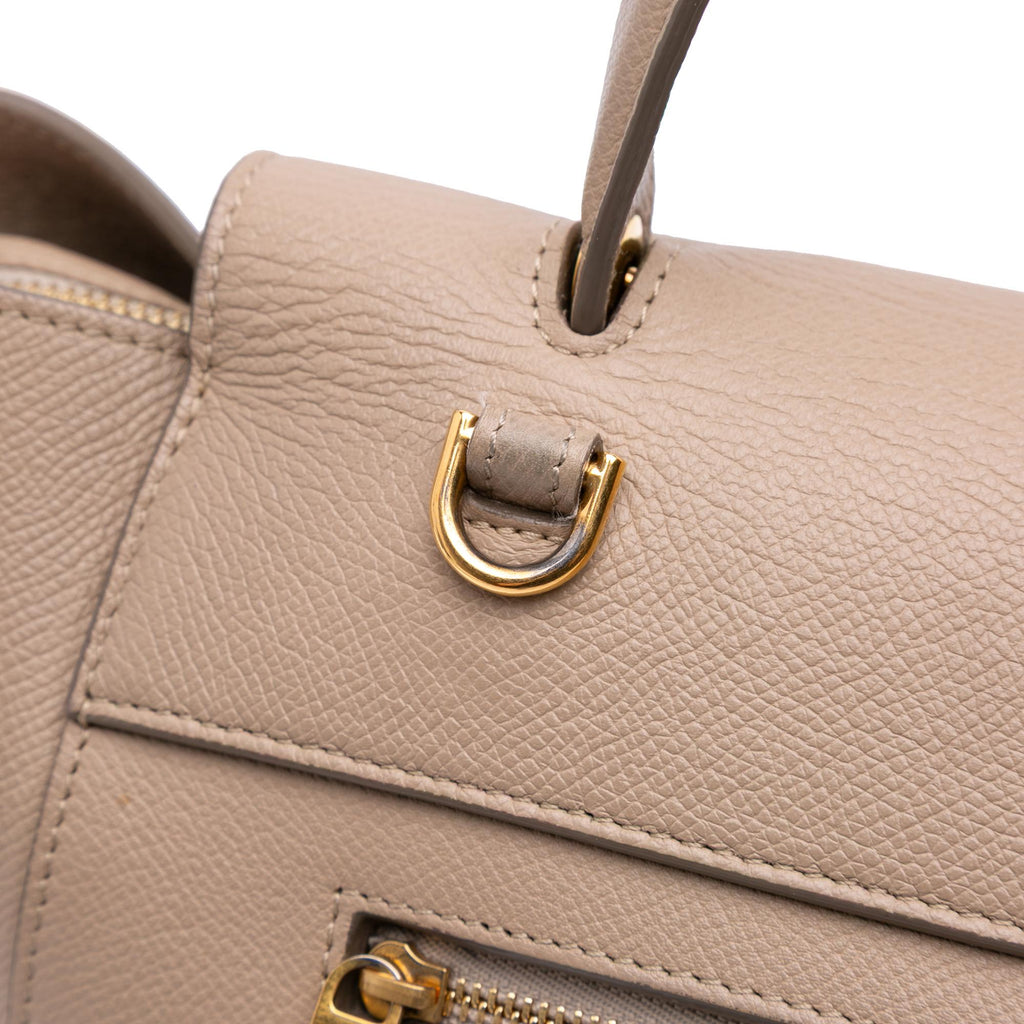 Celine Mini Leather Belt Bag Satchel
