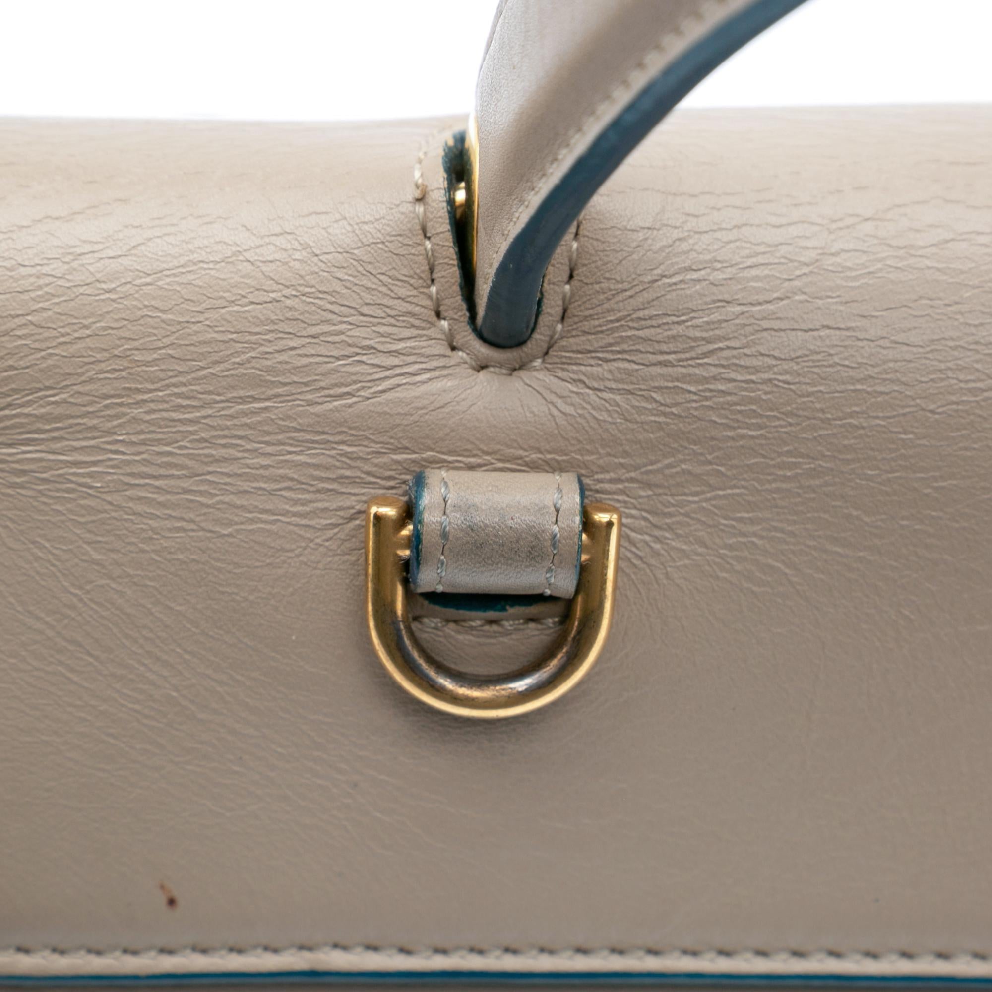 Celine Mini Leather Belt Satchel