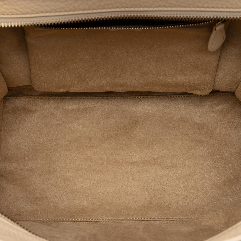 Celine Mini Leather Luggage Tote
