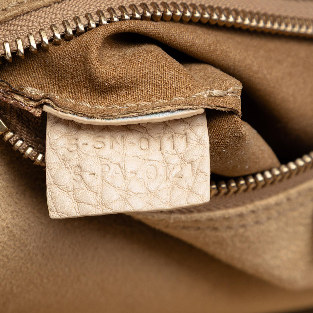 Celine Mini Leather Luggage Tote
