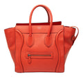 Celine Mini Leather Luggage Tote