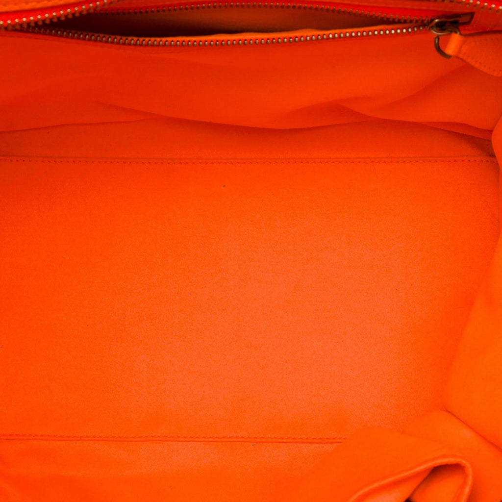 Celine Mini Leather Luggage Tote