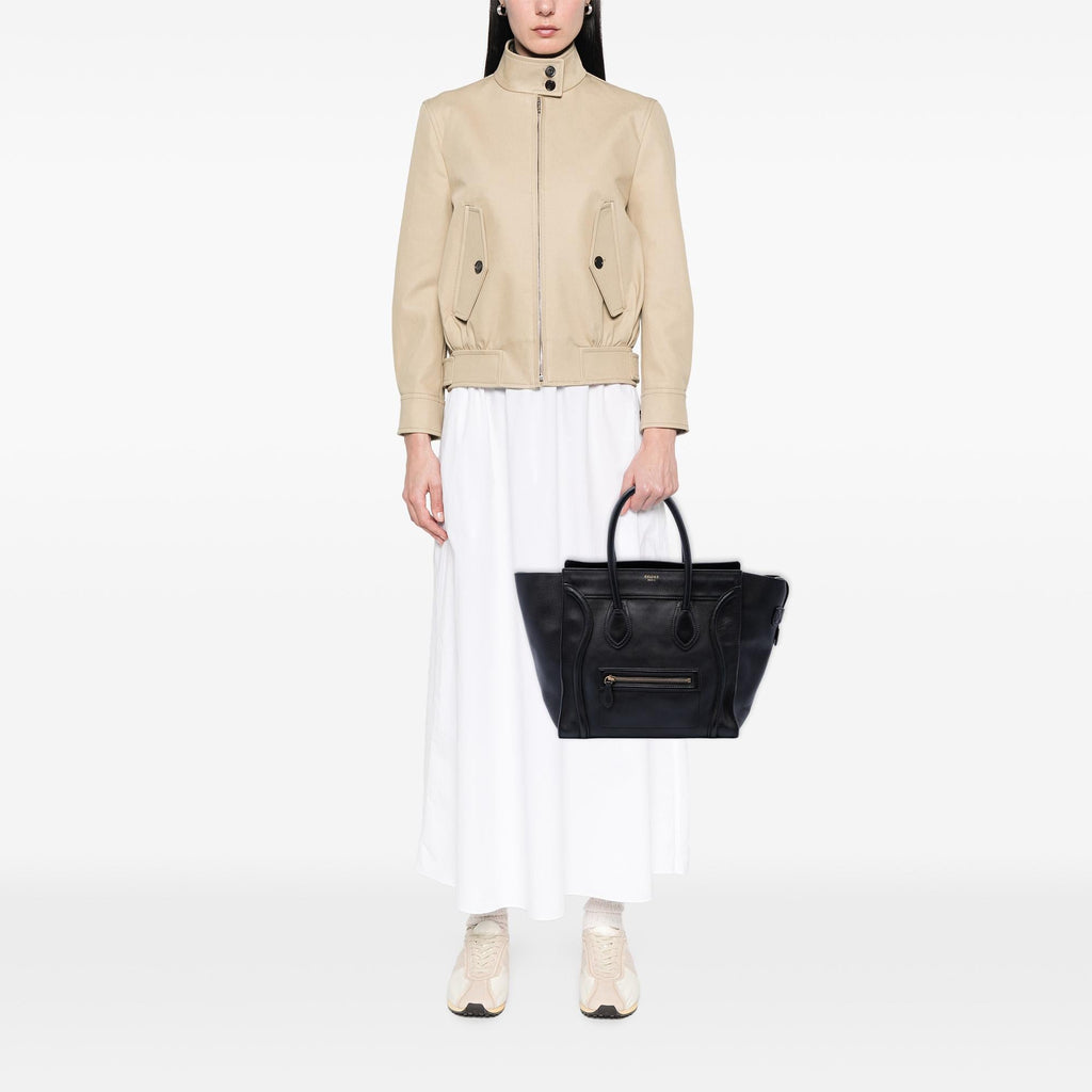 Celine Mini Leather Luggage Tote