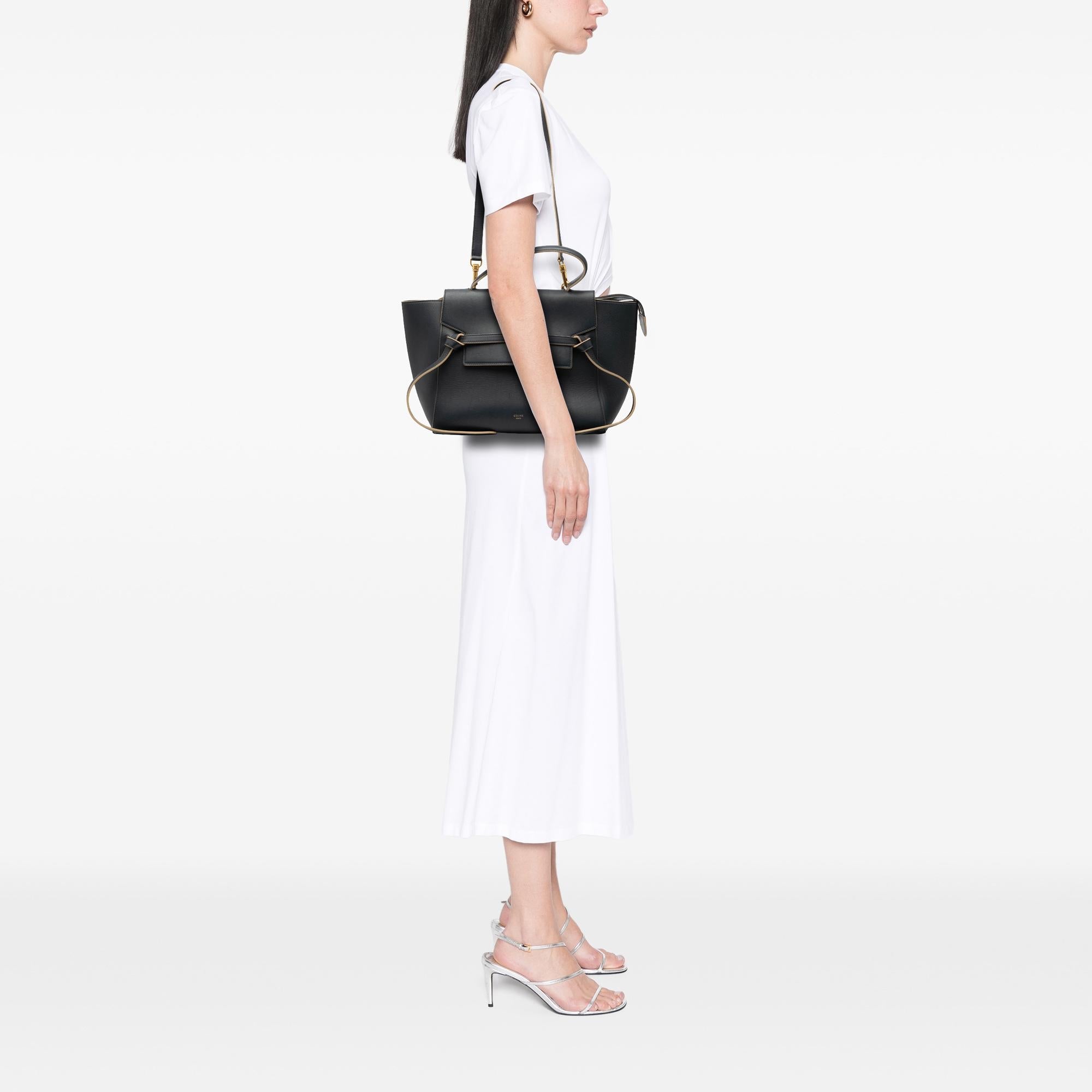 Celine Mini Palmelato Calfskin Belt Bag
