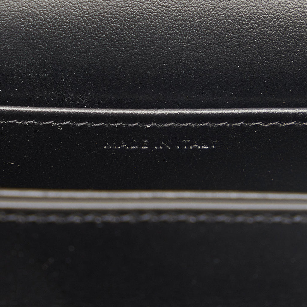 Celine Mini Shiny Calfskin Triomphe Crossbody