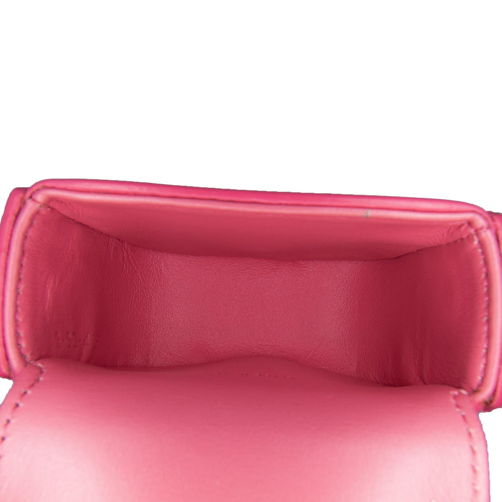 Celine Mini Shiny Calfskin Triomphe Crossbody