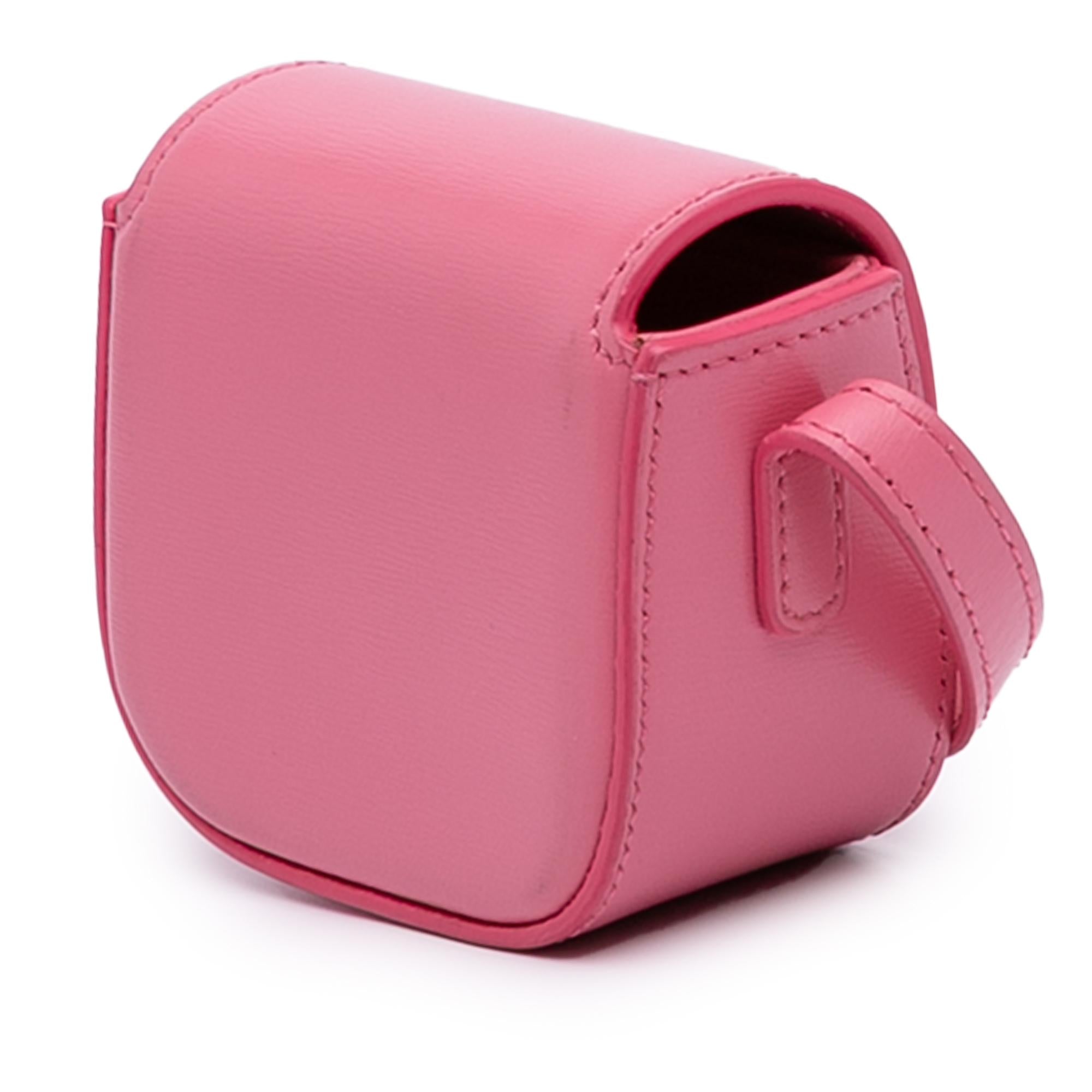 Celine Mini Shiny Calfskin Triomphe Crossbody
