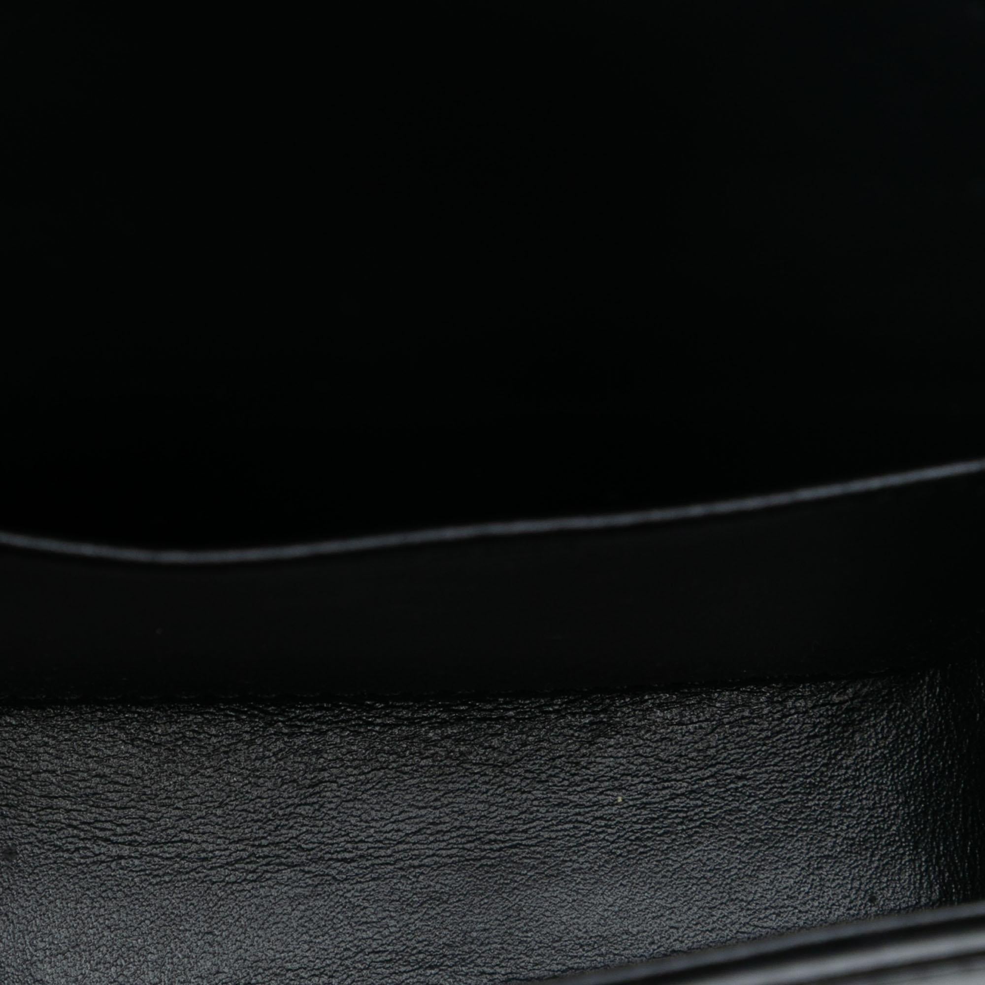 Celine Mini Shiny Calfskin Triomphe Crossbody