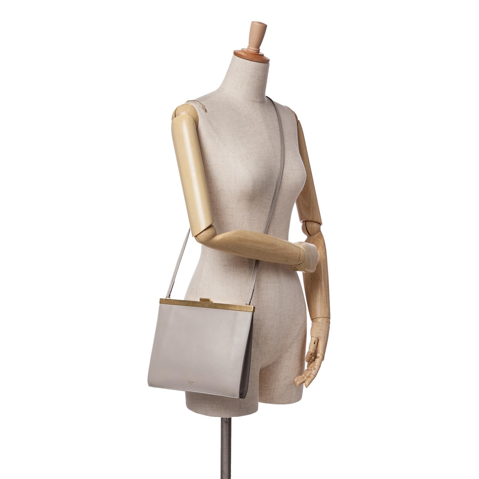 Celine Mini Smooth Calfskin Clasp Bag