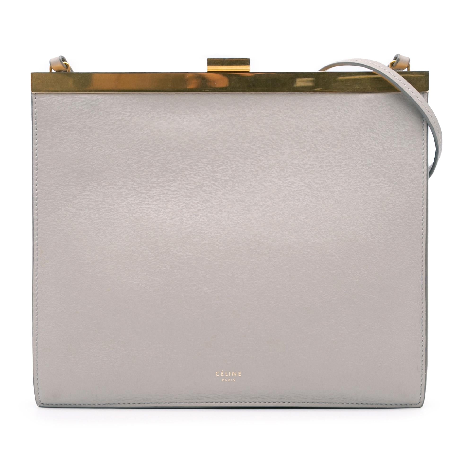 Celine Mini Smooth Calfskin Clasp Bag