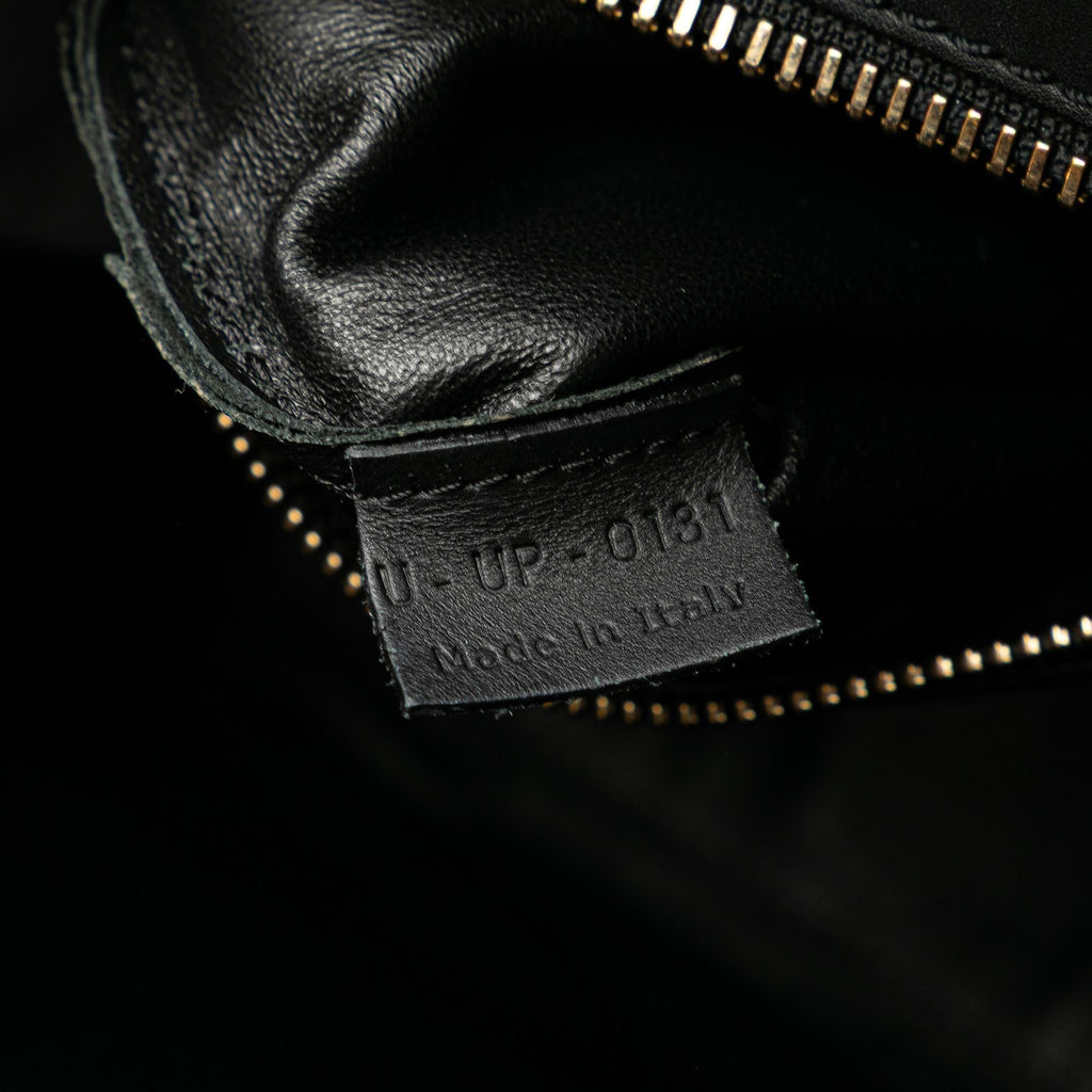 Celine Mini Tricolor Leather Luggage Tote