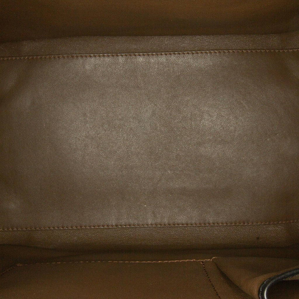 Celine Mini Tricolor Luggage Tote (SHG-h2571u)