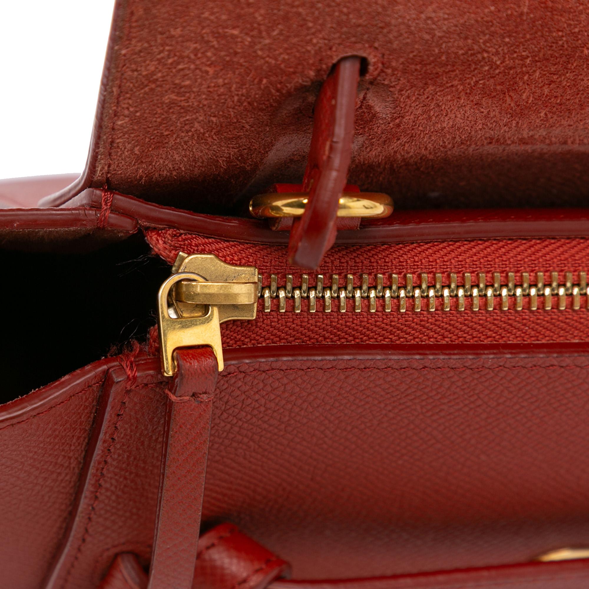 Celine Nano Grained Calfskin Belt Bag