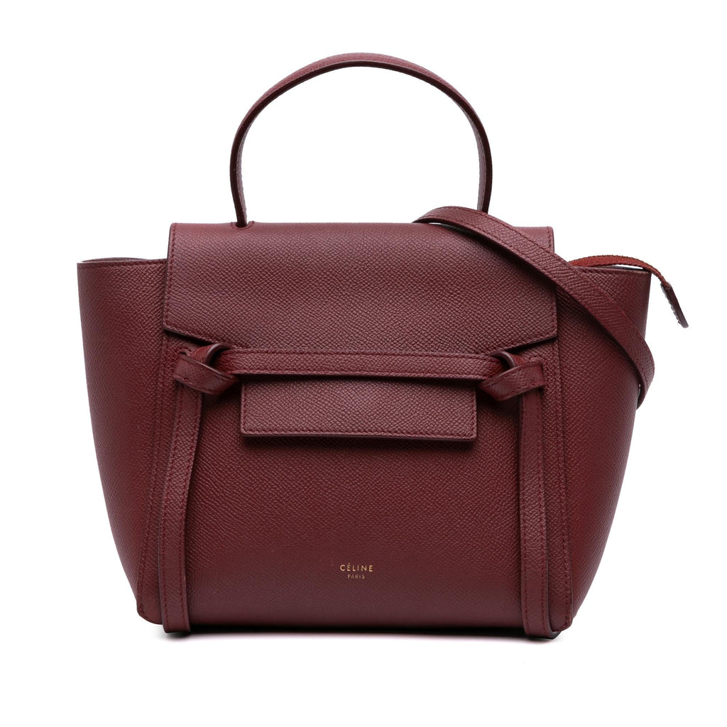 Celine Nano Grained Calfskin Belt Bag