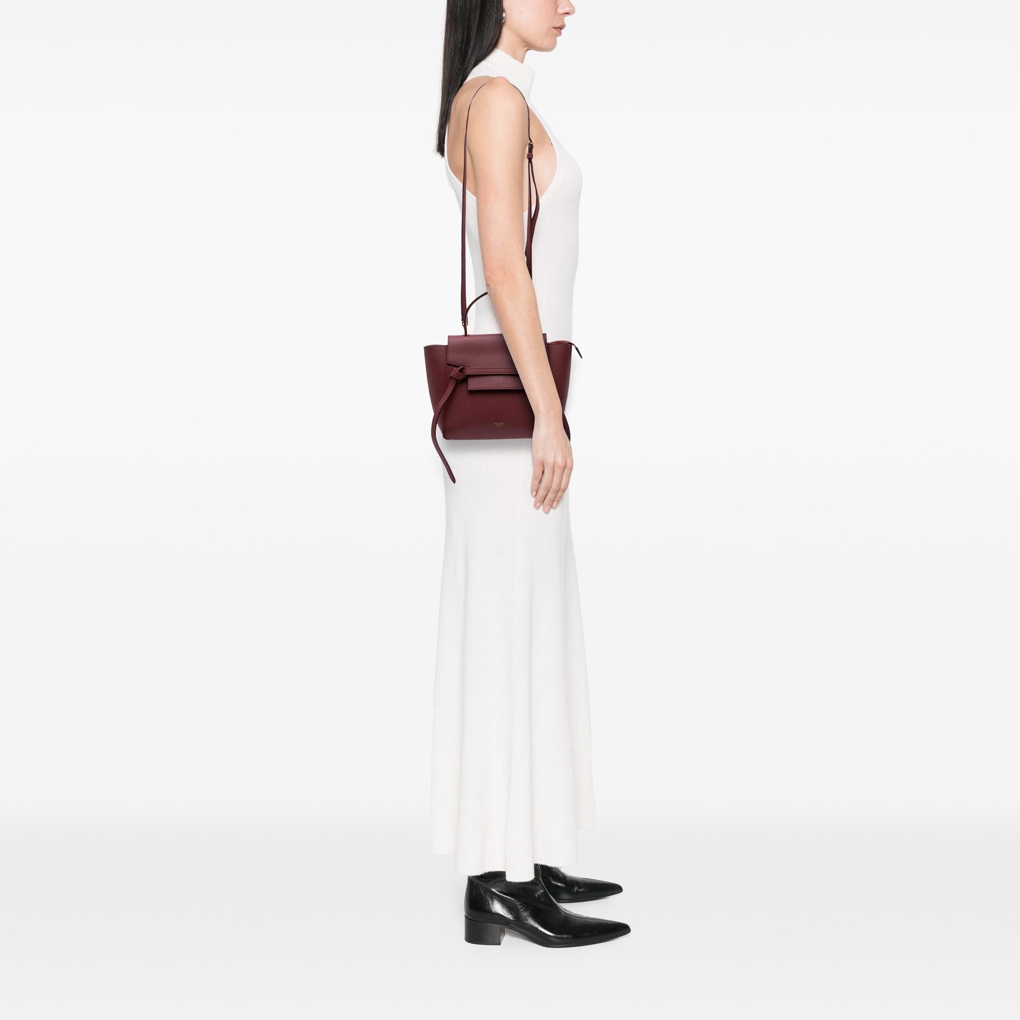 Celine Nano Grained Calfskin Belt Bag