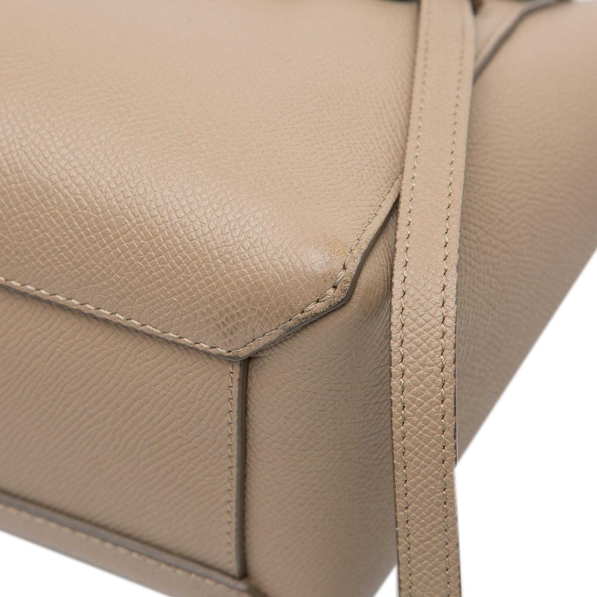 Celine Nano Grained Calfskin Belt Bag