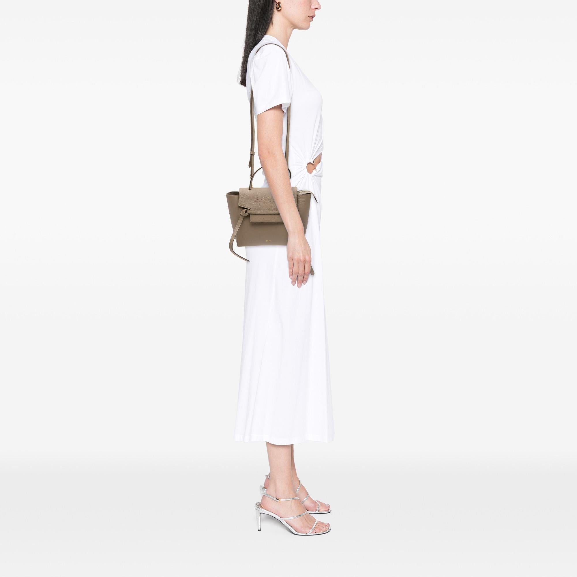 Celine Nano Grained Calfskin Belt Bag