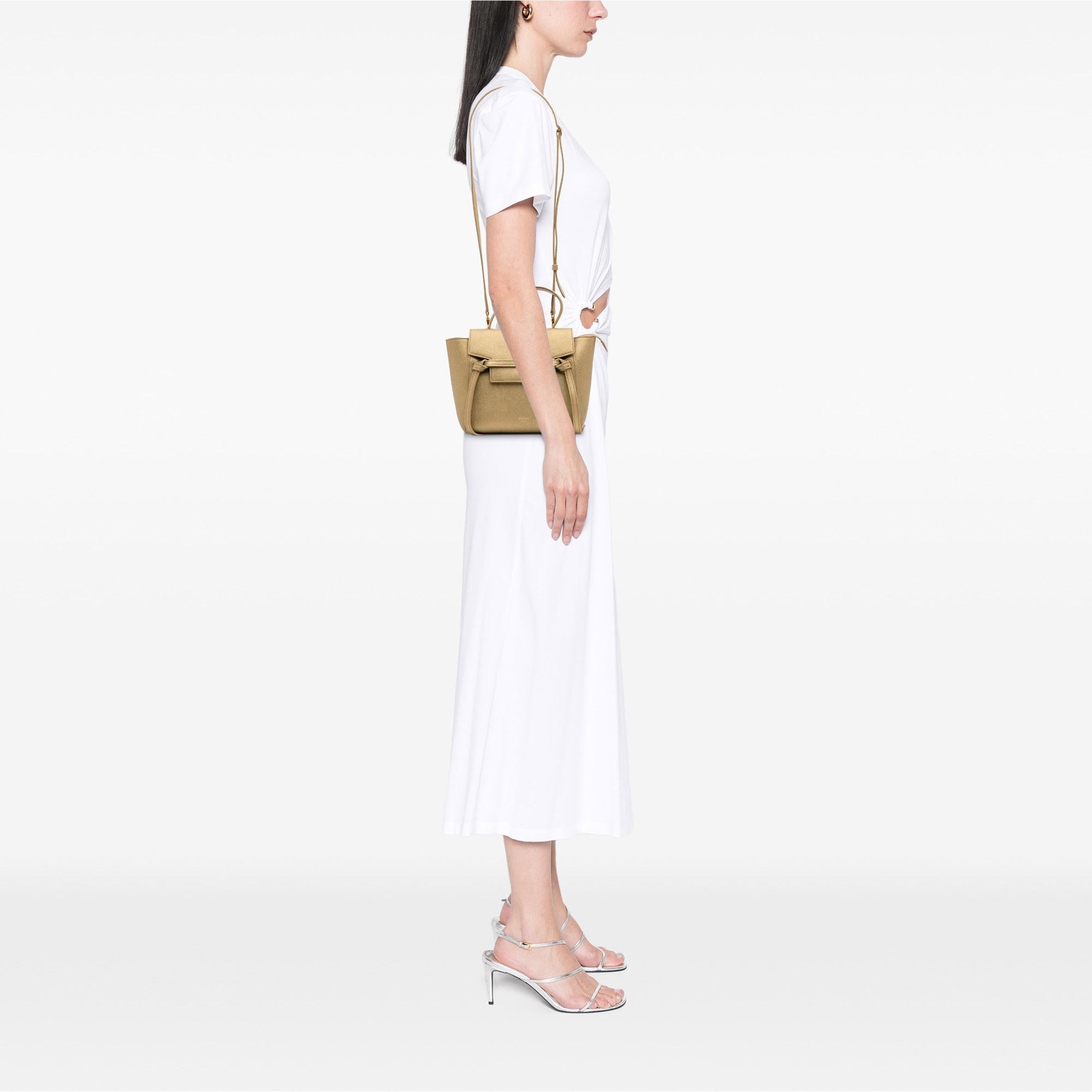 Celine Nano Grained Calfskin Belt Bag