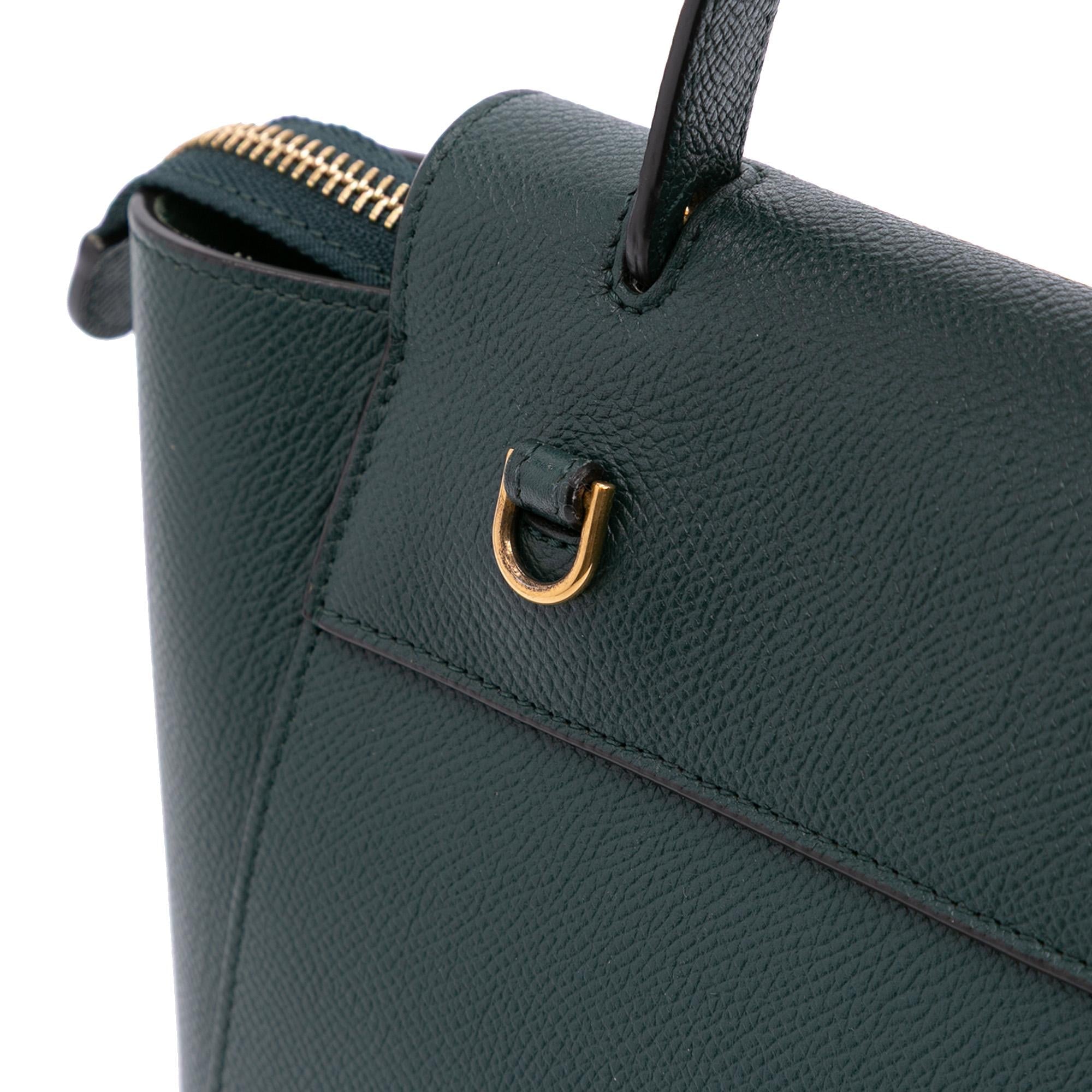 Celine Nano Grained Calfskin Belt Bag