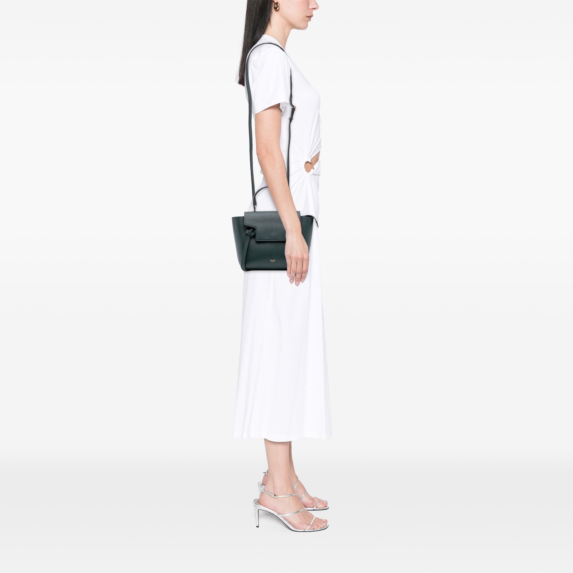 Celine Nano Grained Calfskin Belt Bag
