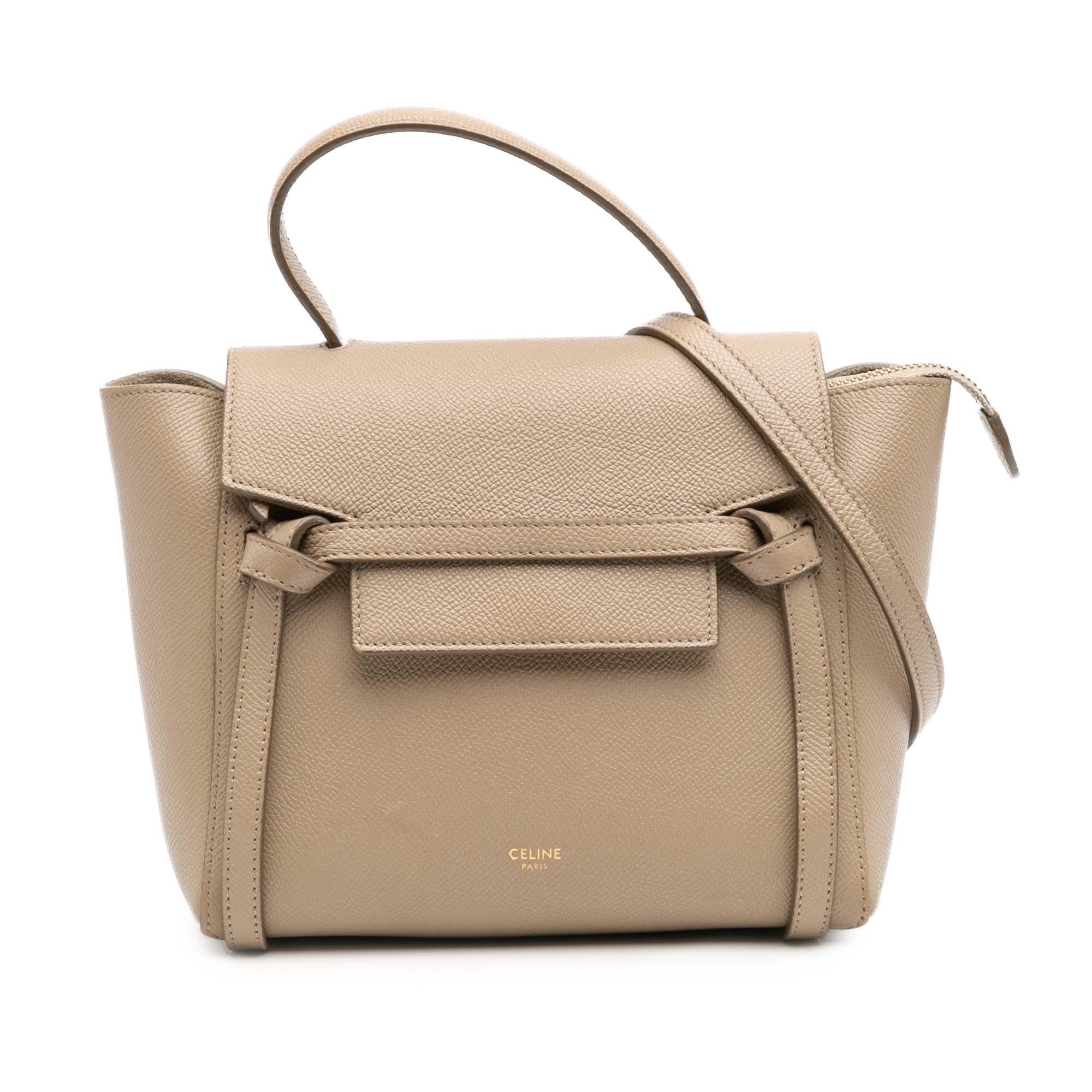 Celine Nano Grained Calfskin Belt Bag