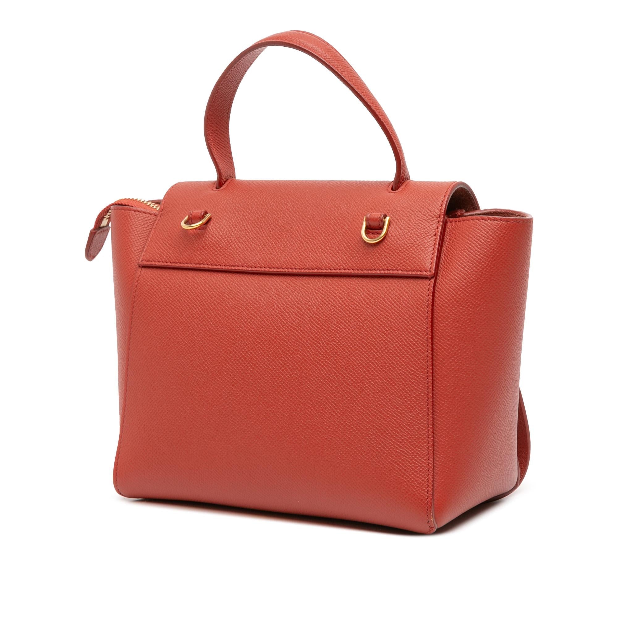 Celine Nano Grained Calfskin Belt Bag