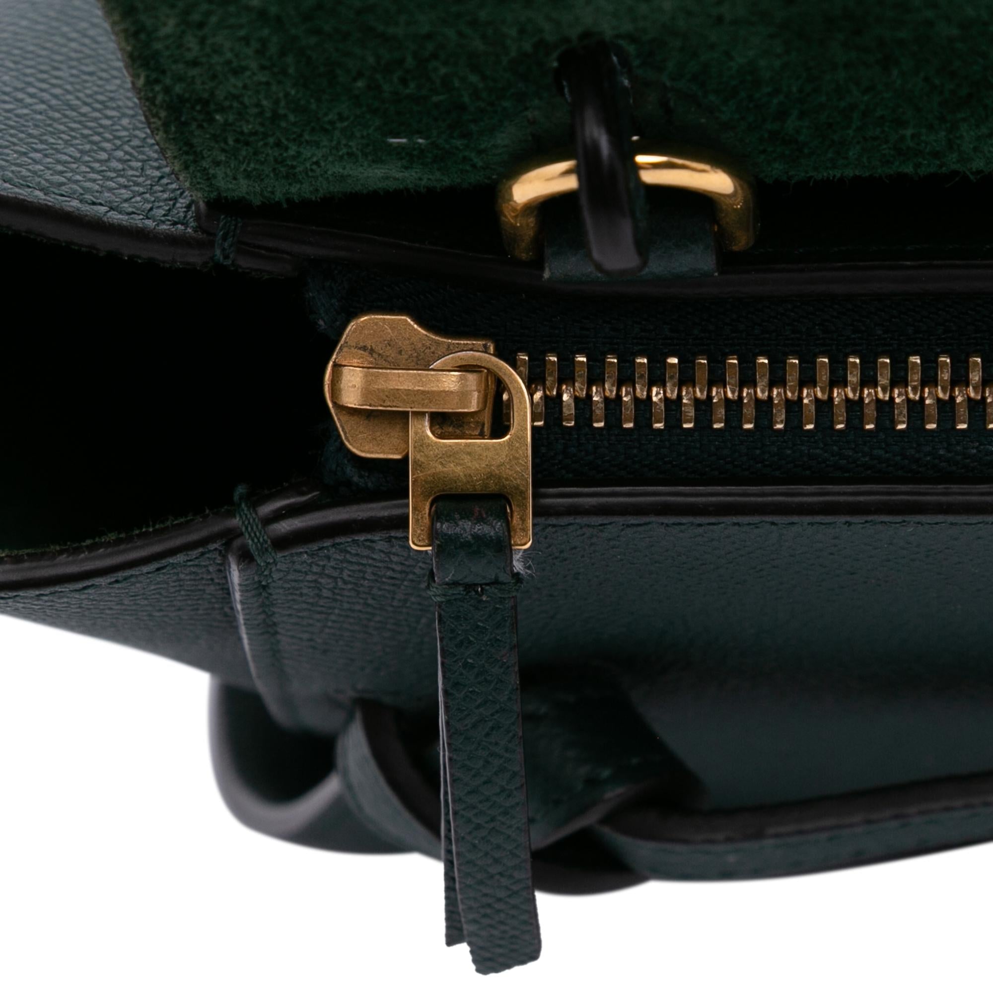 Celine Nano Grained Calfskin Belt Bag