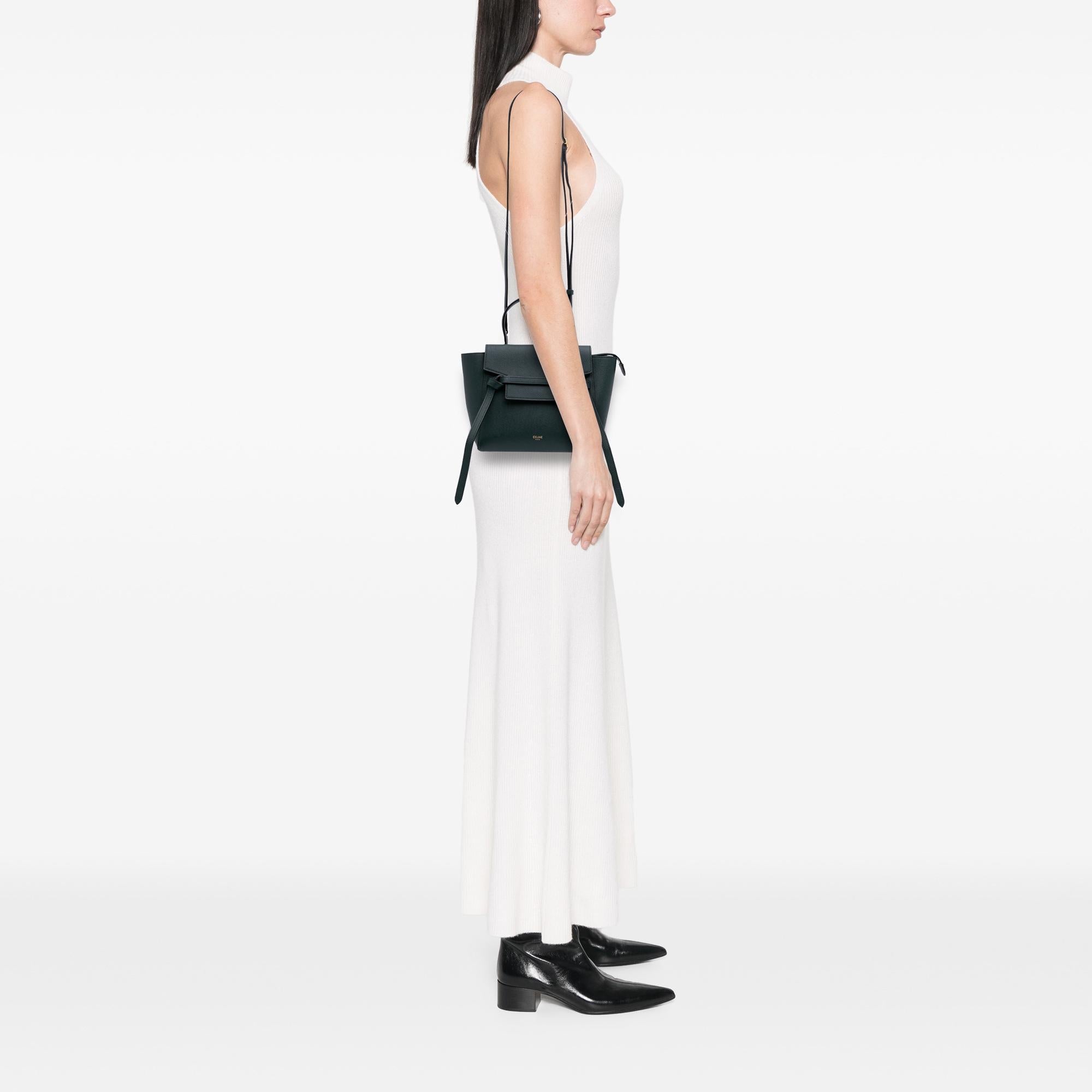 Celine Nano Grained Calfskin Belt Bag
