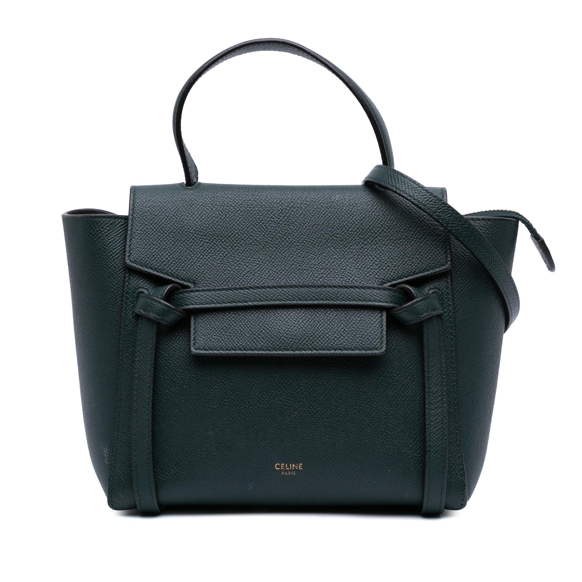 Celine Nano Grained Calfskin Belt Bag