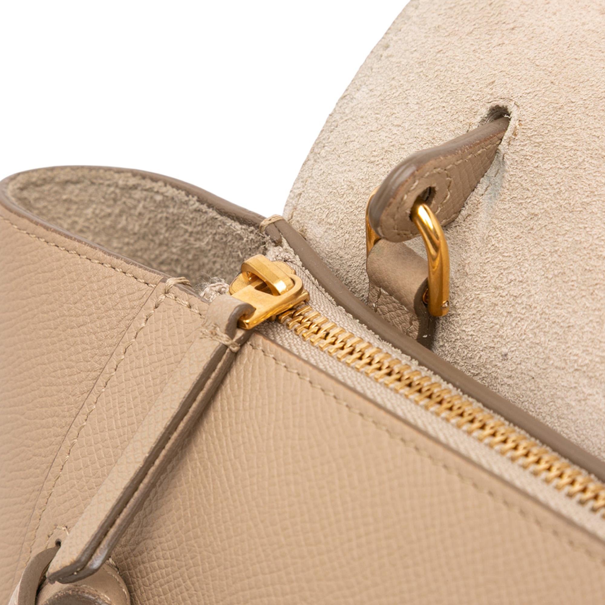 Celine Nano Grained Calfskin Belt Bag