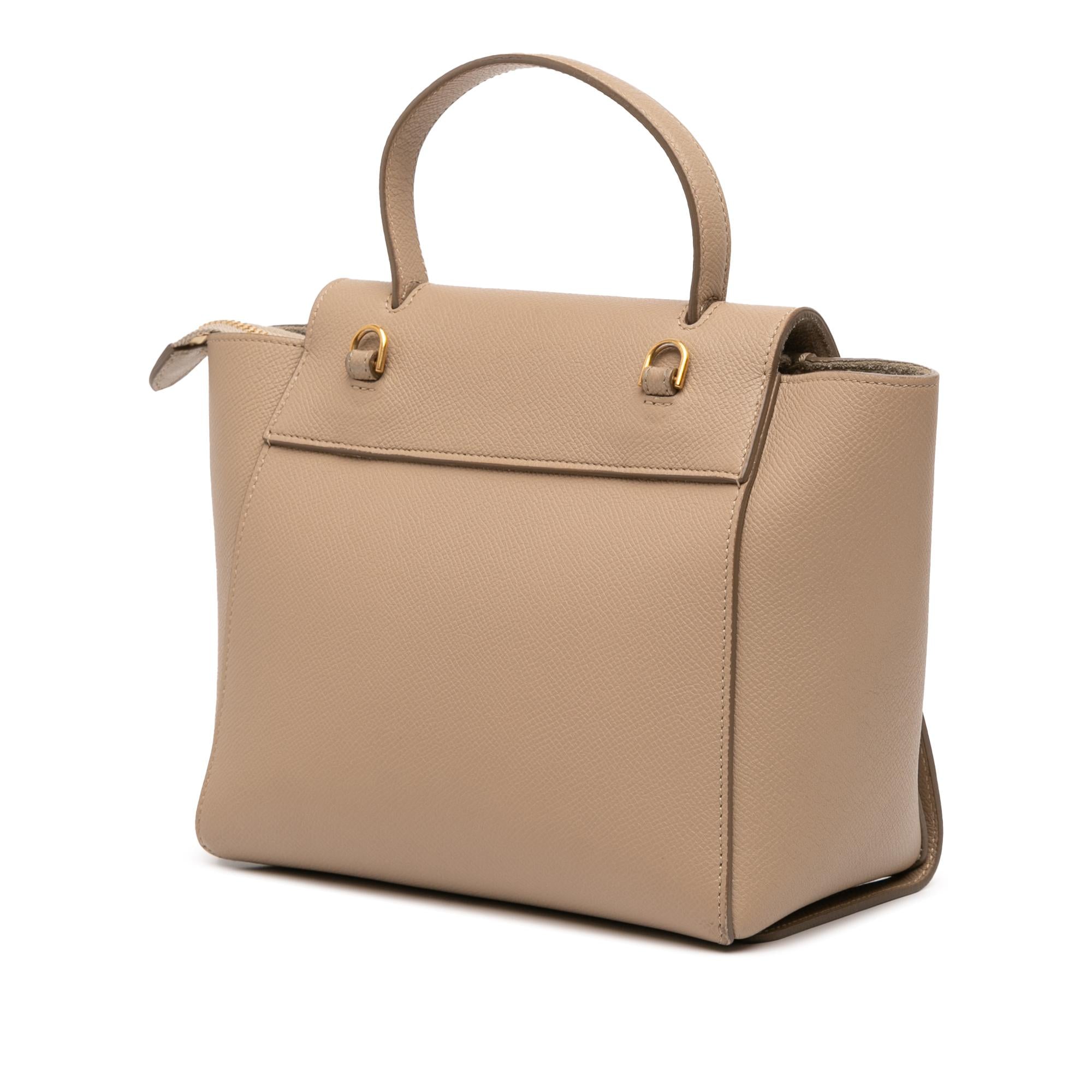 Celine Nano Grained Calfskin Belt Bag
