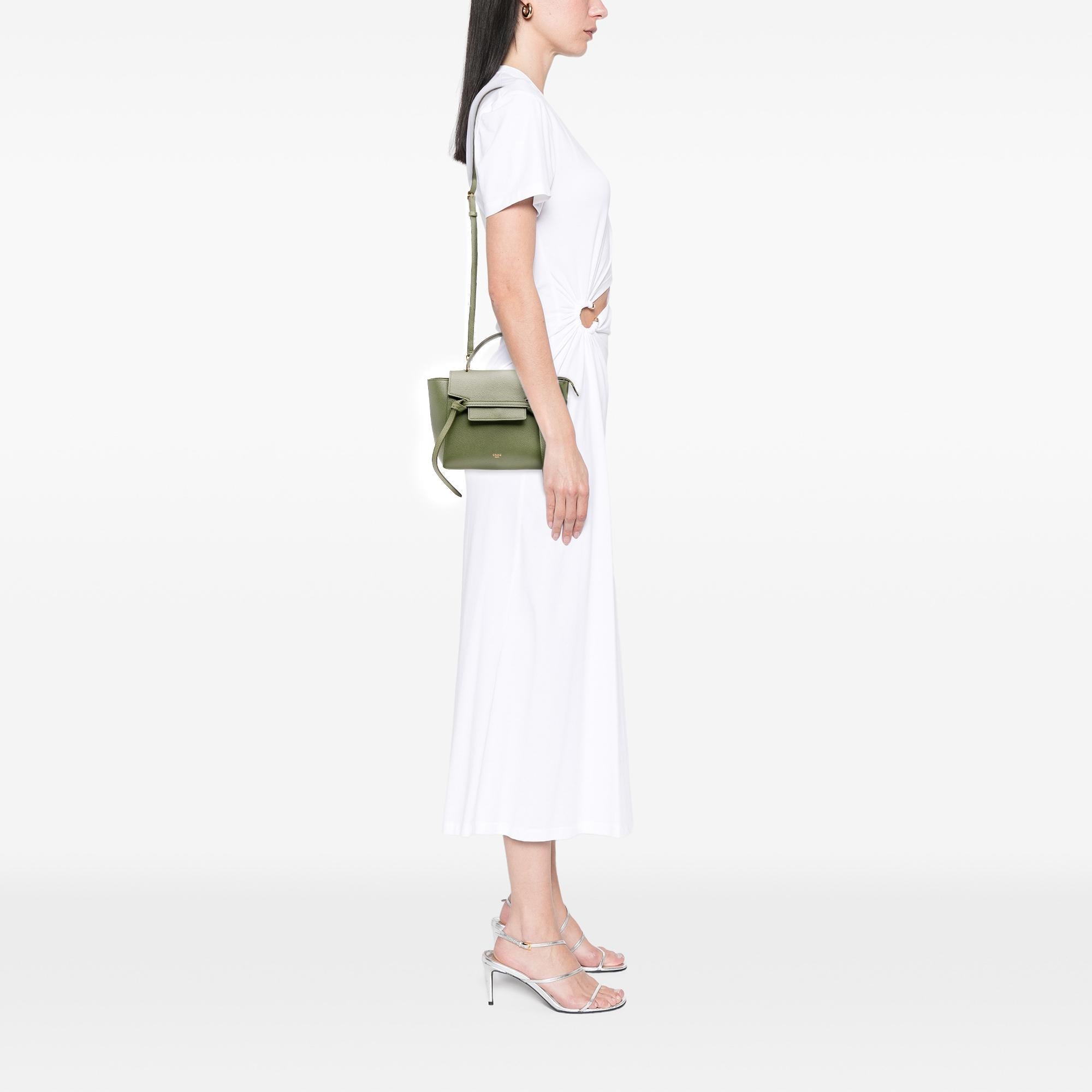 Celine Nano Grained Calfskin Belt Bag