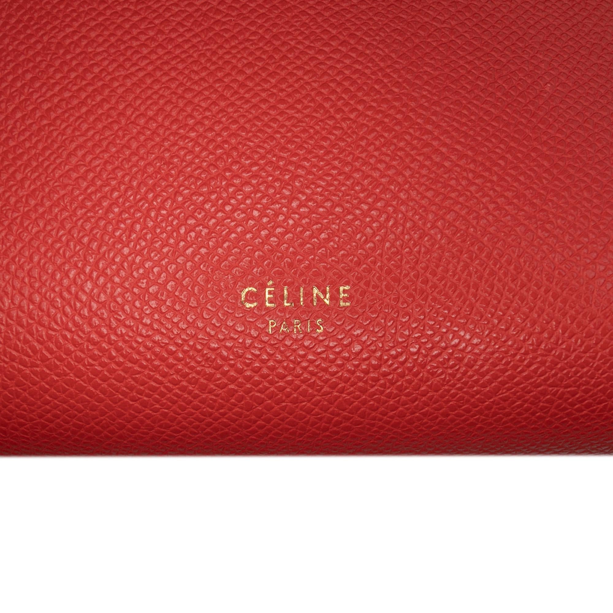 Celine Nano Grained Calfskin Belt Bag