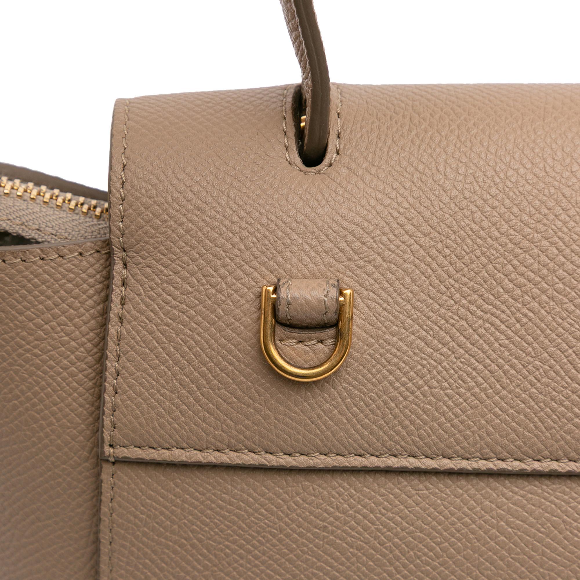 Celine Nano Grained Calfskin Belt Bag