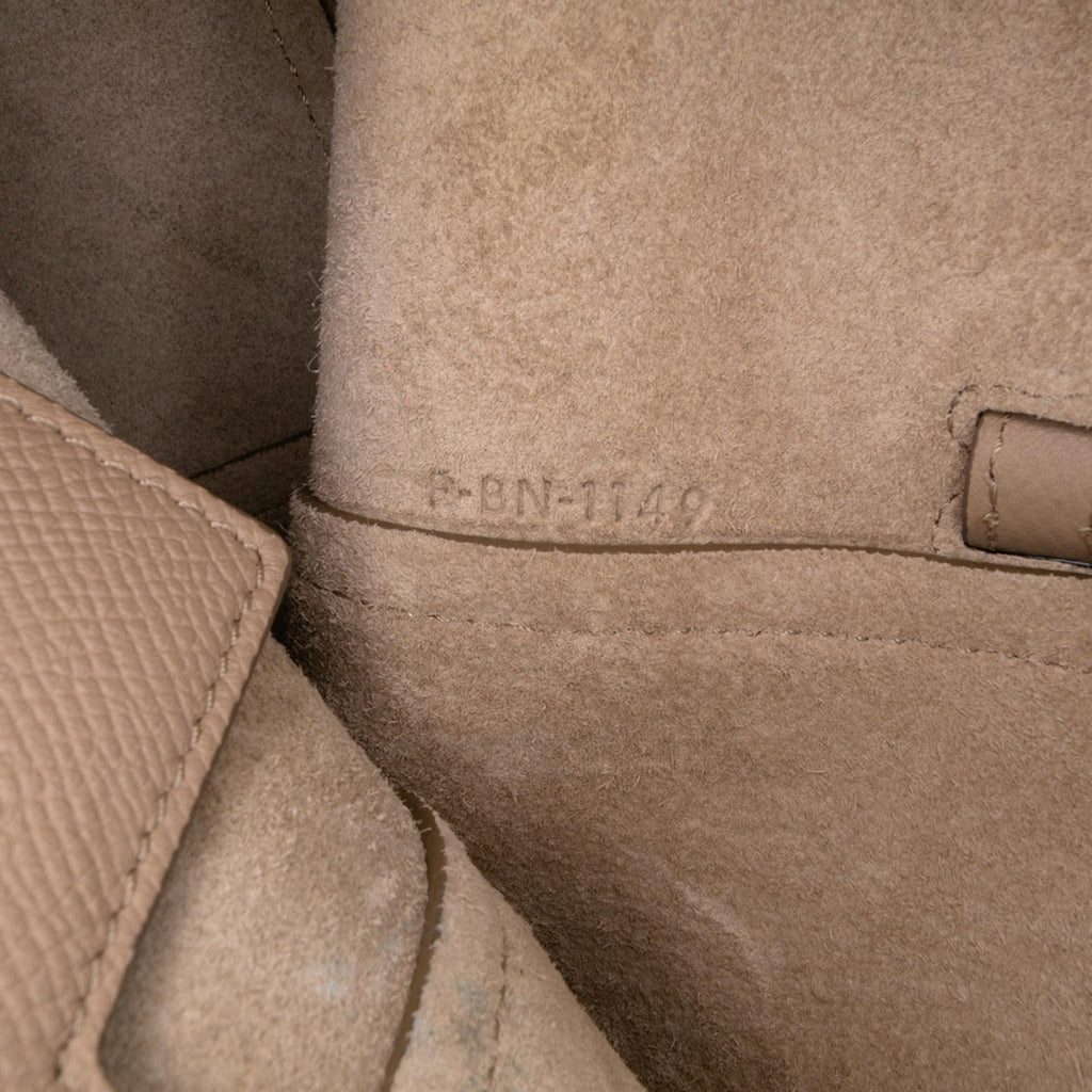 Celine Nano Grained Calfskin Belt Bag