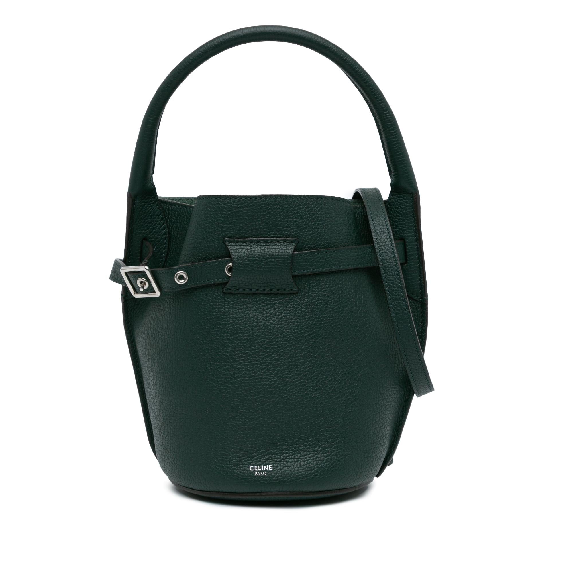 Celine Nano Leather Big Bucket Bag