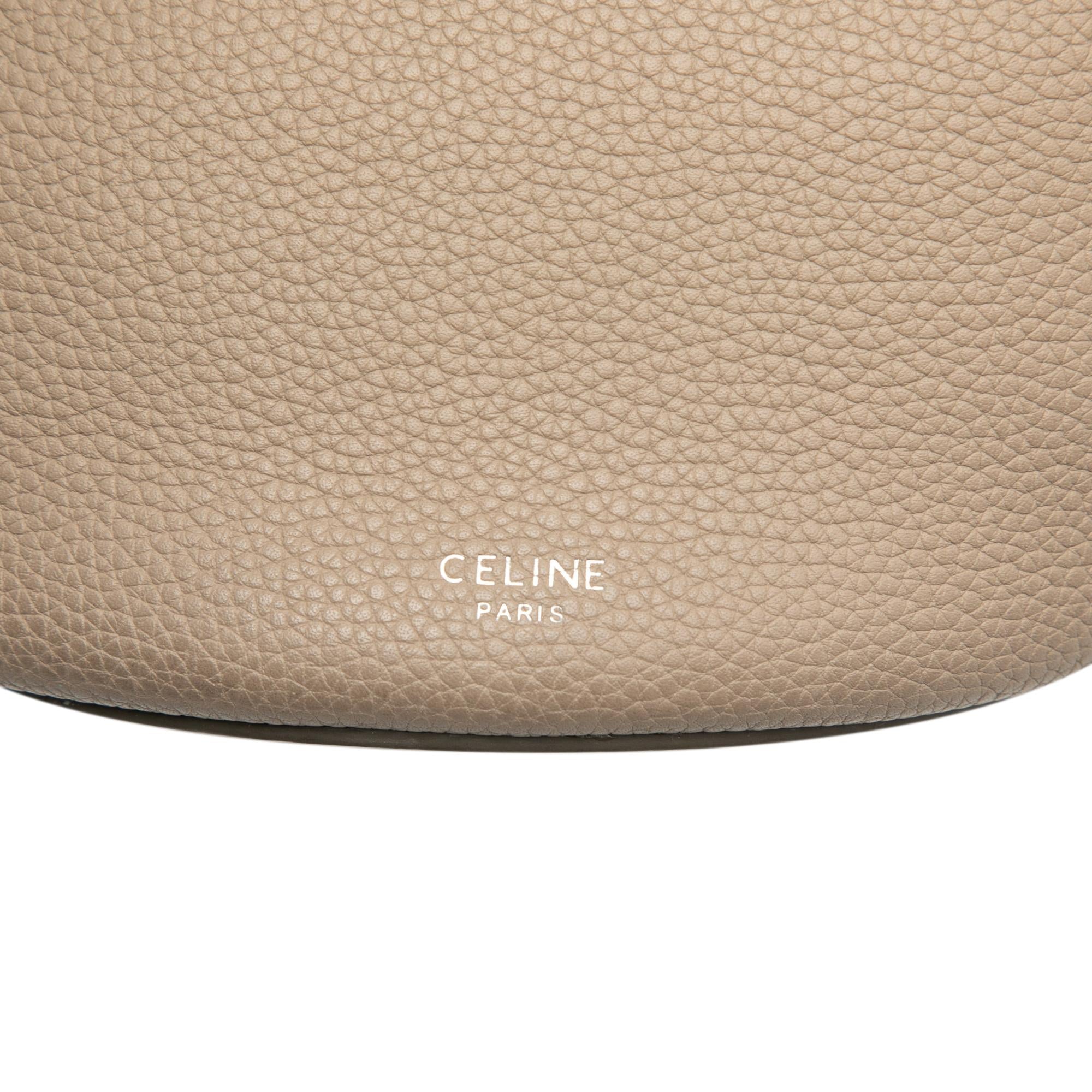 Celine Nano Leather Big Bucket Bag