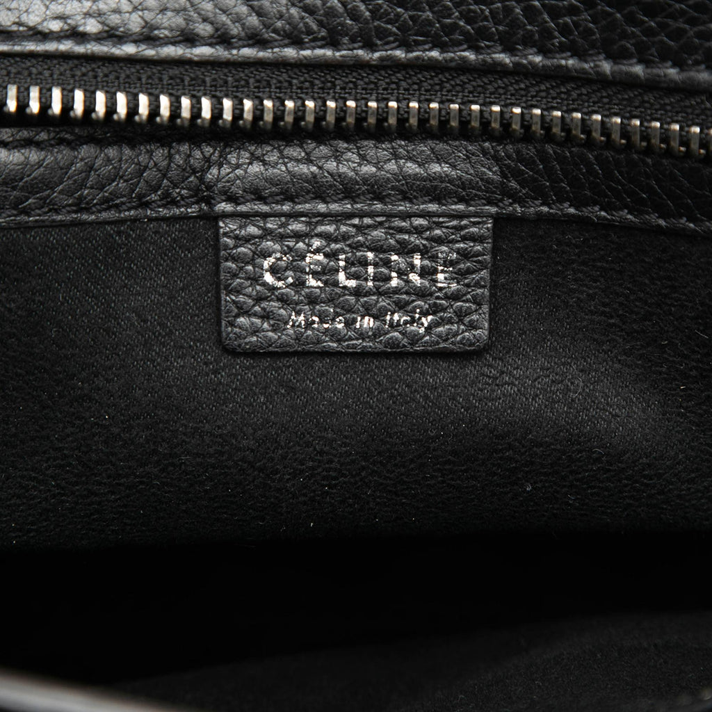 Celine Nano Leather Luggage Tote