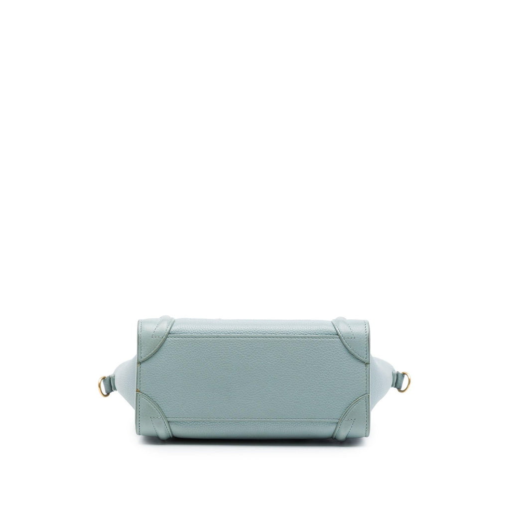 Celine Nano Leather Luggage Tote